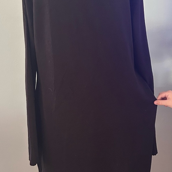 Cato Black and White Long Sleeve Dress - Picture 6 of 9